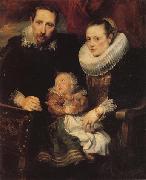 Anthony Van Dyck Family Portrait France oil painting reproduction